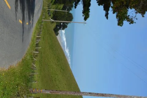 Empty Road Stock Photos