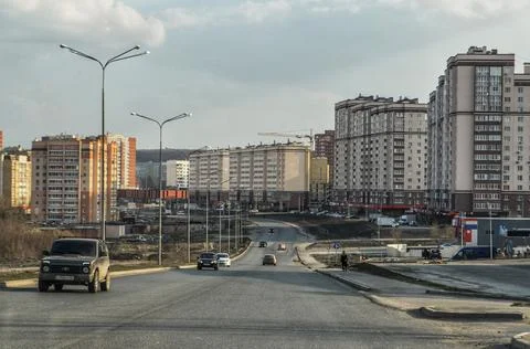 Empty road Stock Photos