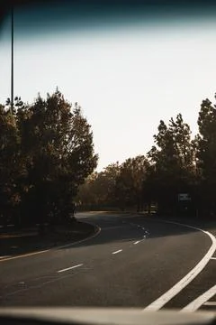 Empty road Fotos de archivo