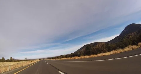 Empty Road on a Rural Area Stock Footage 100249016