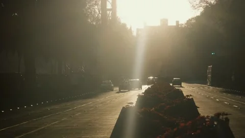 Empty Road, Sunset 動画素材 165320751