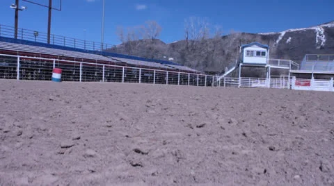 Empty Rodeo arena Видео 22676701