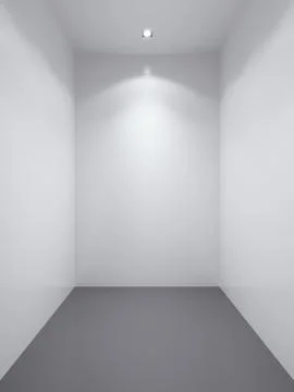 Empty room, 3d rendering Stock Illustration