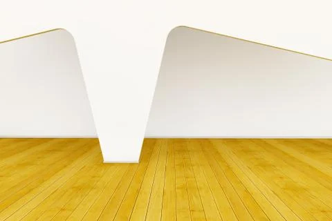 Empty room abstract Stock Illustration