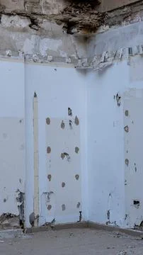 Empty Room During Interior Demolition and Building Renovation Photos