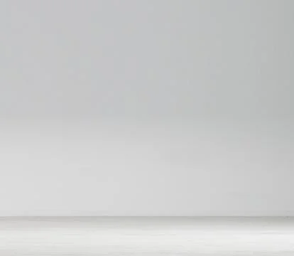 Empty room. Grey wall with copy space. Stock Photos