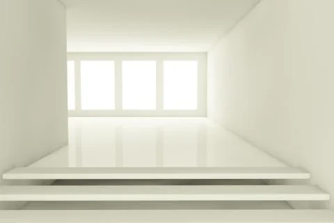 Empty room Stock Illustration