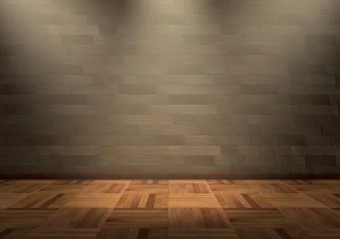 Empty room Stock Illustration