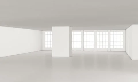 Empty room Ilustración de archivo