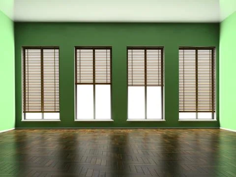 Empty room Stock Illustration