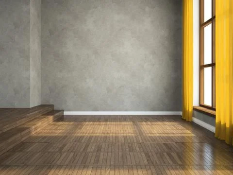Empty room Stock Illustration
