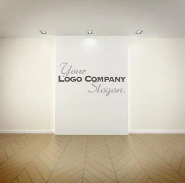 Empty room Stock Illustration