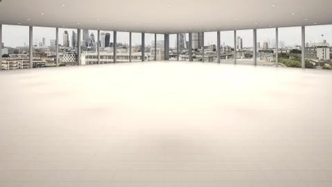 Empty room Stock Illustration