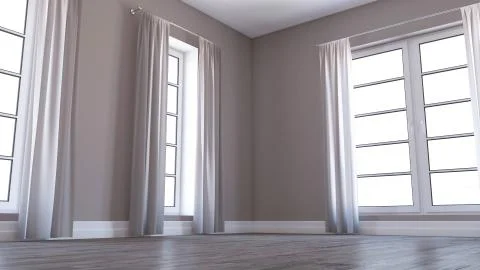 Empty Room Illustrazione stock