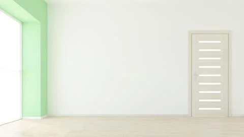 Empty Room Illustrazione stock