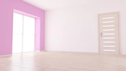 Empty Room Illustrazione stock