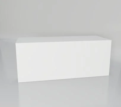 Empty room with a pedestal for presentation Illustrazione stock