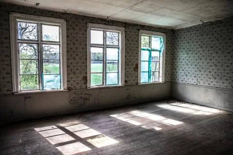 Empty room Stock Photos