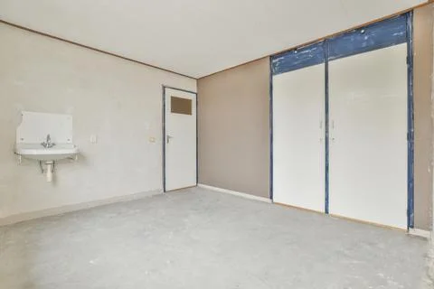 Empty room renovation Stock Photos