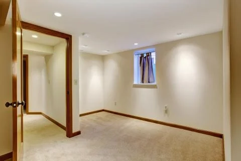 Empty room in soft tones Stock Photos