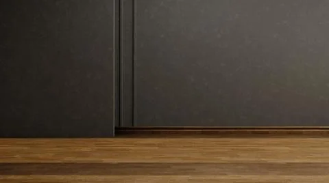 Empty room with spotlights, empty room with wall, hollow room for product pla Stock Illustration