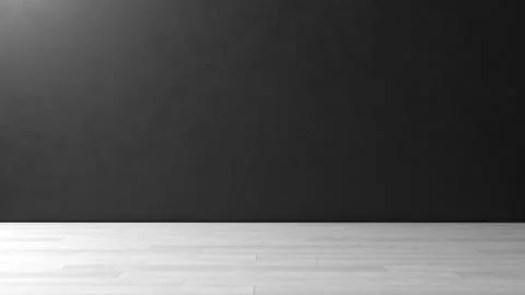 Empty room with sun light,3d rendering. Stock Illustration