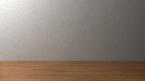 Empty room with sun light,3d rendering. Stock Illustration