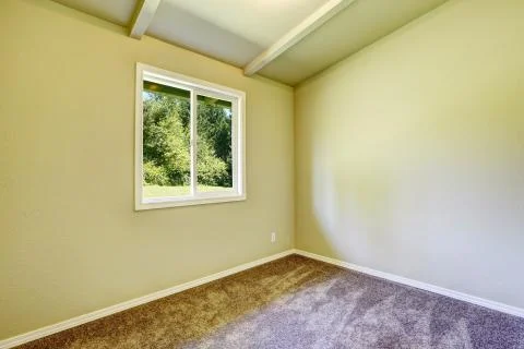 Empty room with window Stock Photos