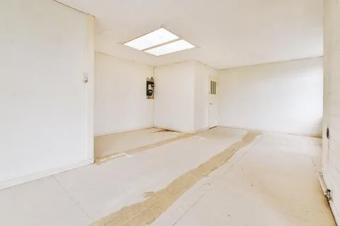 Empty room with window Stock Photos