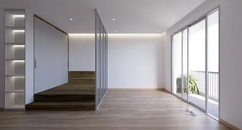 Empty rooms11 Stock Illustration