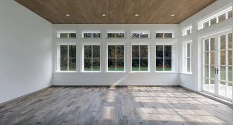 Empty rooms3 Stock Illustration