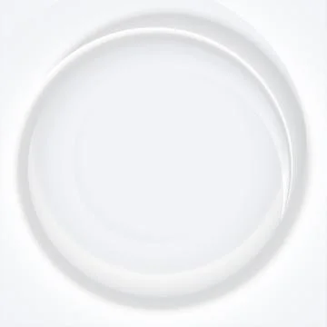 Empty round shape with smooth shadow for neumorphic design Stock Illustration