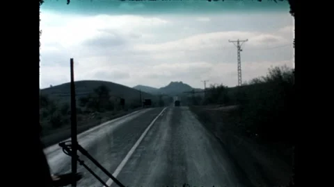Empty Rural Road Stock Footage 278100936