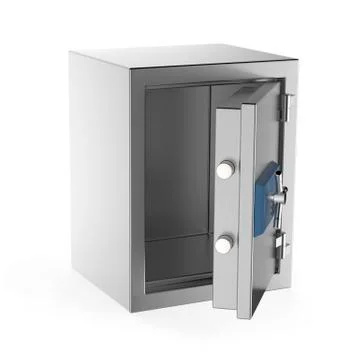Empty safe Illustrazione stock