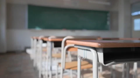 Empty school classroom Stock-Footage 163000560