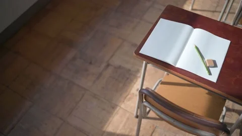 Empty school classroom Stock Footage 163000622