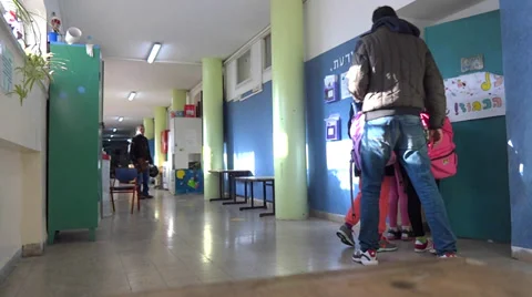 Empty school Stock Footage 33757385