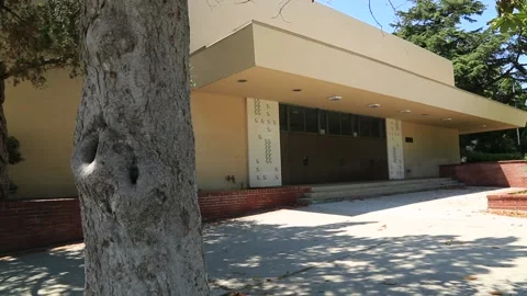 Empty Schoolyard Video stock 130833521