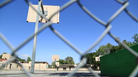 Empty Schoolyard Video stock 130834480