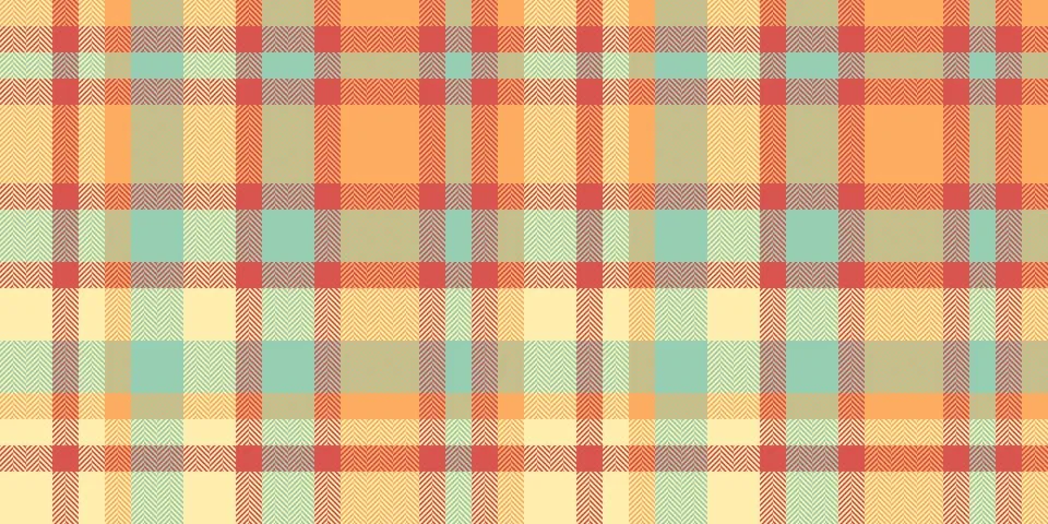 Empty seamless background texture, endless check fabric pattern. Event tart.. Stock Illustration