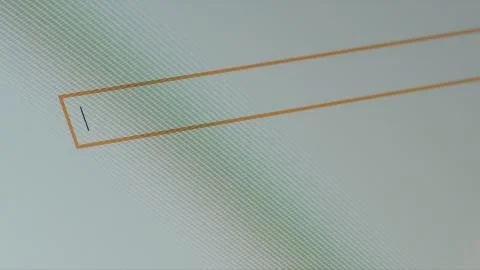 Empty search bar and a cursor in browser - Macro Stock Photos