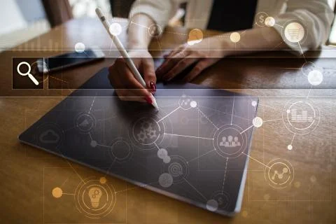 Empty Search bar. Web site, URL. Business, internet and technology concept. Photos