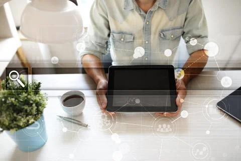 Empty Search bar. Web site, URL. Business, internet and technology concept. Photos