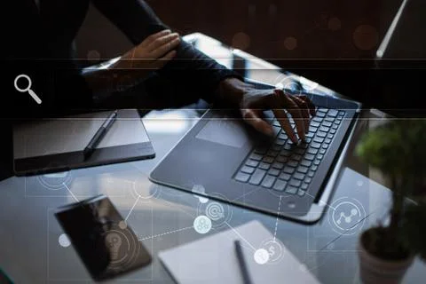 Empty Search bar. Web site, URL. Business, internet and technology concept. Photos