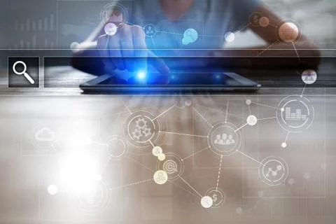 Empty Search bar. Web site, URL. Business, internet and technology concept. Photos