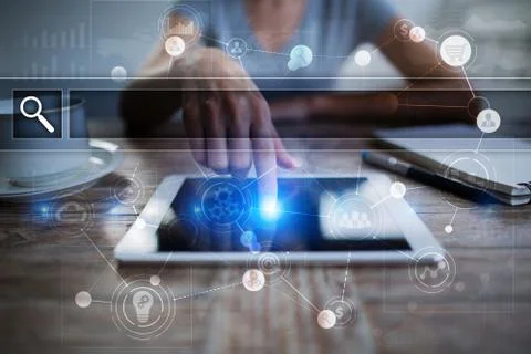 Empty Search bar. Web site, URL. Business, internet and technology concept. Photos