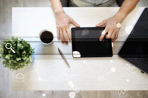 Empty Search bar. Web site, URL. Business, internet and technology concept. Photos