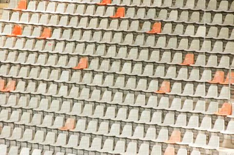 Empty seats Stock Photos