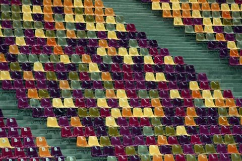 Empty seats Stock Photos