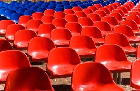 Empty seats Stock Photos